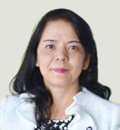 安達由紀子　白鳩会連合会長