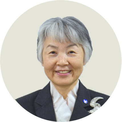 前白鳩会連合会長　田中 加代子（