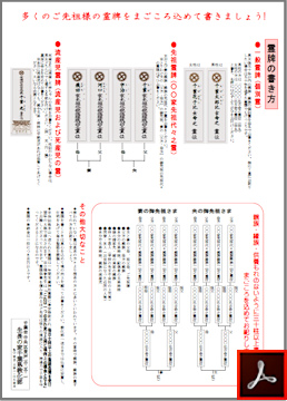 先祖供養感謝祭のご案内