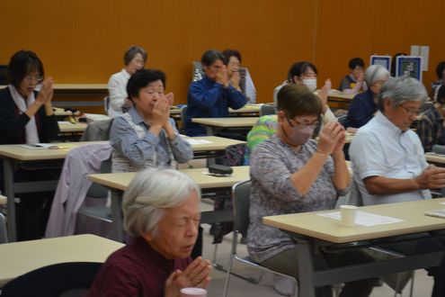 第2回 一日見真会の様子