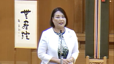 房本喜久美・白鳩会連合会長