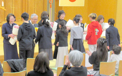 令和7年3月9日 生命学園合同卒園式・修了式
