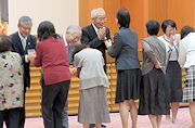 誓願式(出神式)の様子 誓願式(出神式)の様子